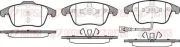 Bremsbelagsatz, Scheibenbremse Vorderachse REMSA 1219.21