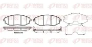 Bremsbelagsatz, Scheibenbremse REMSA 1223.02