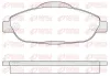 Bremsbelagsatz, Scheibenbremse Vorderachse REMSA 1323.00