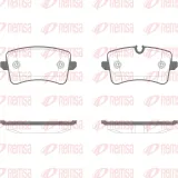 Bremsbelagsatz, Scheibenbremse Hinterachse REMSA 1343.14