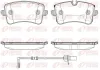 Bremsbelagsatz, Scheibenbremse Hinterachse REMSA 1343.20