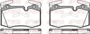 Bremsbelagsatz, Scheibenbremse Vorderachse REMSA 1374.00