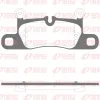 Bremsbelagsatz, Scheibenbremse 1. Hinterachse REMSA 1379.15