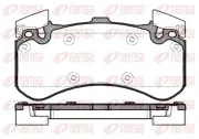 Bremsbelagsatz, Scheibenbremse Vorderachse REMSA 1463.00