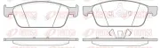 Bremsbelagsatz, Scheibenbremse Vorderachse REMSA 1510.10