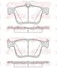 Bremsbelagsatz, Scheibenbremse Hinterachse REMSA 1516.00