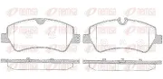 Bremsbelagsatz, Scheibenbremse Hinterachse REMSA 1521.00