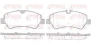 Bremsbelagsatz, Scheibenbremse Hinterachse REMSA 1521.00