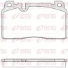 Bremsbelagsatz, Scheibenbremse Vorderachse REMSA 1527.00