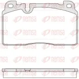 Bremsbelagsatz, Scheibenbremse Vorderachse REMSA 1527.00