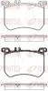 Bremsbelagsatz, Scheibenbremse Vorderachse REMSA 1533.00