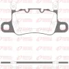 Bremsbelagsatz, Scheibenbremse Hinterachse REMSA 1598.30