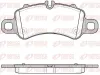 Bremsbelagsatz, Scheibenbremse Vorderachse REMSA 1713.00