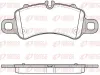Bremsbelagsatz, Scheibenbremse Vorderachse REMSA 1713.00