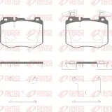 Bremsbelagsatz, Scheibenbremse Vorderachse REMSA 1883.20