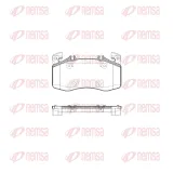 Bremsbelagsatz, Scheibenbremse Vorderachse REMSA 1908.00