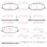 Bremsbelagsatz, Scheibenbremse Vorderachse REMSA 1914.02