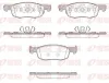 Bremsbelagsatz, Scheibenbremse Vorderachse REMSA 1939.02