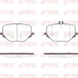 Bremsbelagsatz, Scheibenbremse Hinterachse REMSA 1950.00