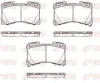 Bremsbelagsatz, Scheibenbremse Vorderachse REMSA 1955.02