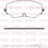 Bremsbelagsatz, Scheibenbremse 1. Vorderachse Vorderachse REMSA 1984.01