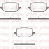 Bremsbelagsatz, Scheibenbremse 1. Hinterachse Hinterachse REMSA 1987.02 Bild Bremsbelagsatz, Scheibenbremse 1. Hinterachse Hinterachse REMSA 1987.02