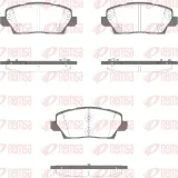 Bremsbelagsatz, Scheibenbremse Vorderachse REMSA 1995.02
