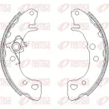 Bremsbacke Hinterachse REMSA 4126.00