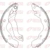 Bremsbacke Hinterachse REMSA 4141.00