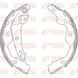 Bremsbacke Hinterachse REMSA 4187.00