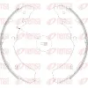 Bremsbacke Hinterachse REMSA 4216.00