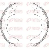 Bremsbacke Hinterachse REMSA 4389.00
