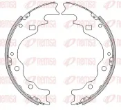 Bremsbacke Hinterachse REMSA 4497.00