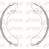 Bremsbacke Hinterachse REMSA 4504.00