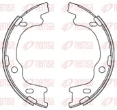Bremsbacke, Feststellbremse Hinterachse REMSA 4699.00