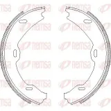 Bremsbacke, Feststellbremse Hinterachse REMSA 4706.01