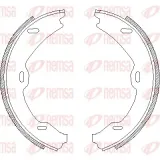 Bremsbacke, Feststellbremse Hinterachse REMSA 4706.01