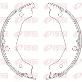 Bremsbacke, Feststellbremse Hinterachse REMSA 4732.00