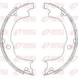 Bremsbacke, Feststellbremse Hinterachse REMSA 4749.00