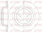 Bremsscheibe Hinterachse REMSA 61001.10
