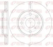 Bremsscheibe Vorderachse REMSA 61003.10