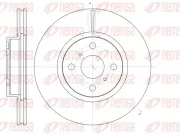 Bremsscheibe Vorderachse REMSA 61006.10
