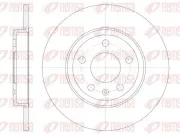 Bremsscheibe Hinterachse REMSA 61011.00