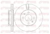 Bremsscheibe Vorderachse REMSA 61023.10