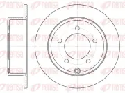 Bremsscheibe Hinterachse REMSA 61025.00