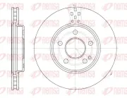 Bremsscheibe Vorderachse REMSA 61029.10