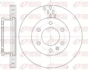 Bremsscheibe REMSA 61034.10