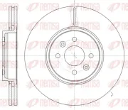 Bremsscheibe Vorderachse REMSA 61049.10