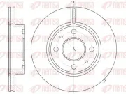 Bremsscheibe REMSA 6105.10