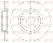 Bremsscheibe Vorderachse REMSA 61050.10